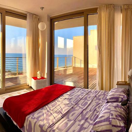 Sea View Penthouse Daire Obzor Dış mekan fotoğraf