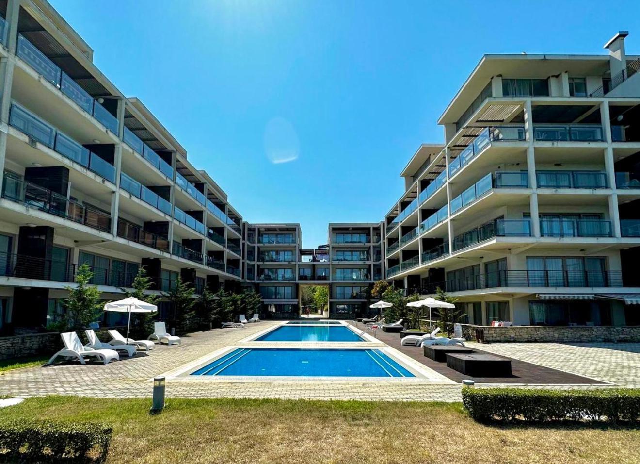 Sea View Penthouse Daire Obzor Dış mekan fotoğraf