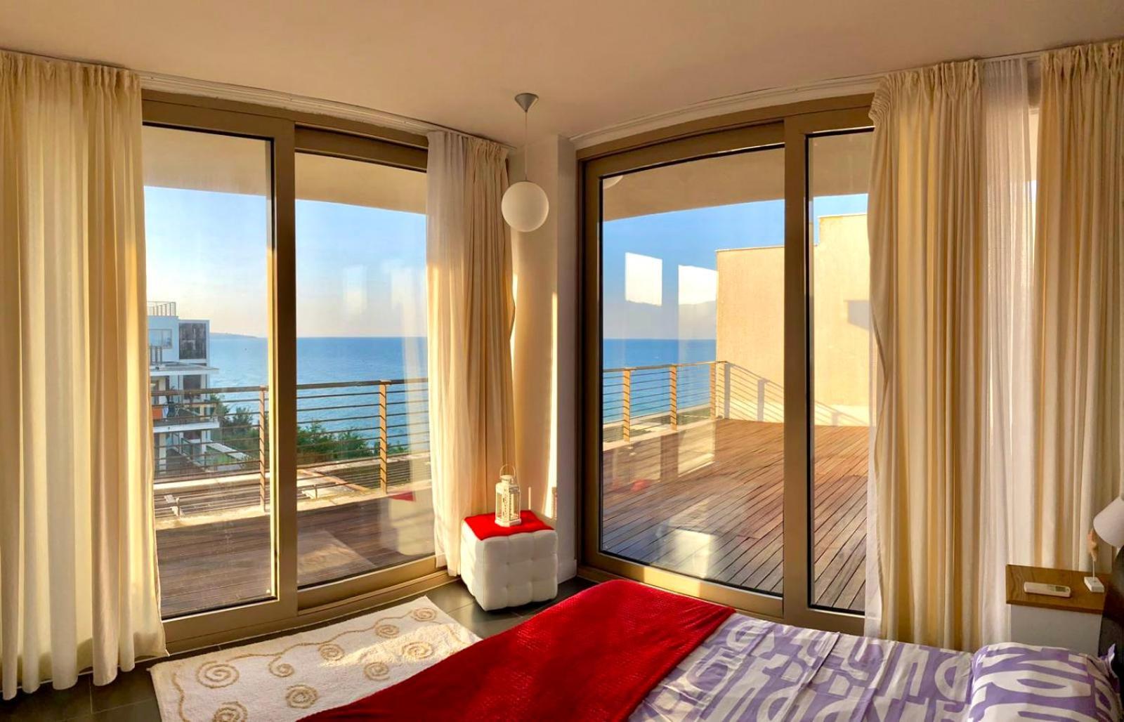 Sea View Penthouse Daire Obzor Dış mekan fotoğraf