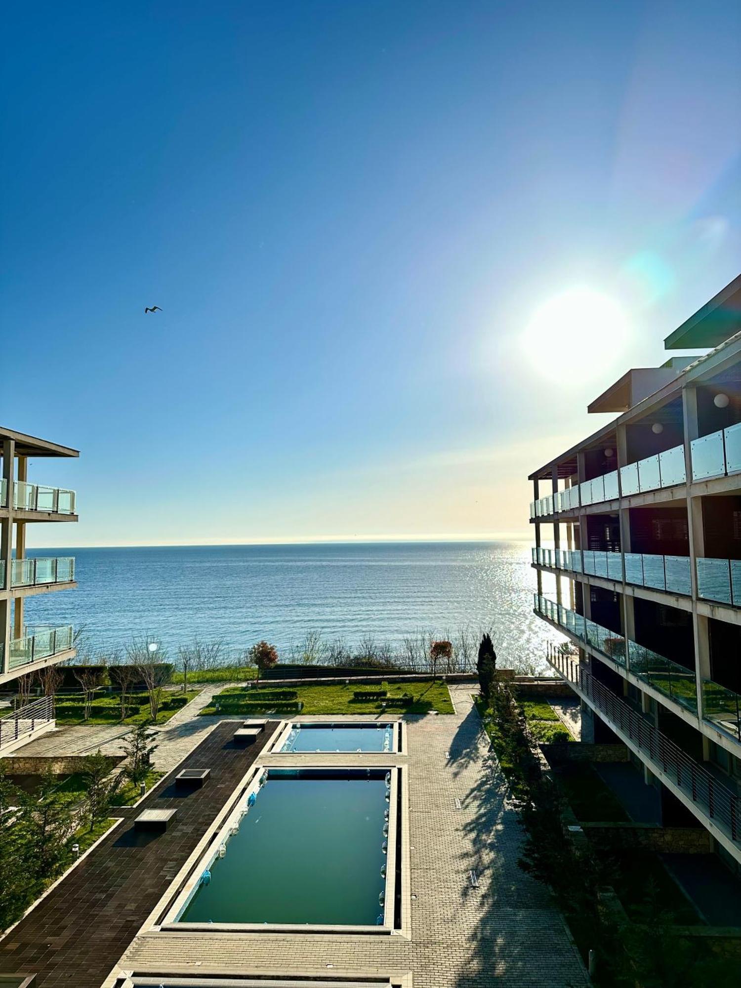 Sea View Penthouse Daire Obzor Dış mekan fotoğraf
