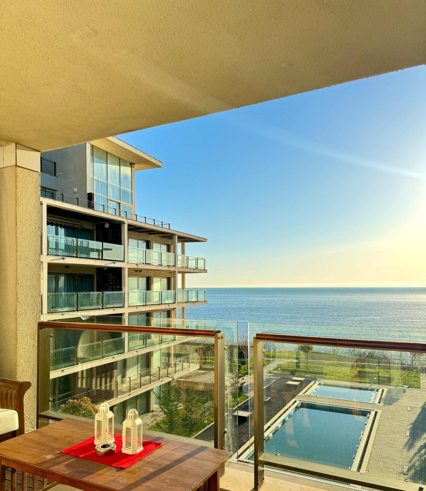 Sea View Penthouse Daire Obzor Dış mekan fotoğraf